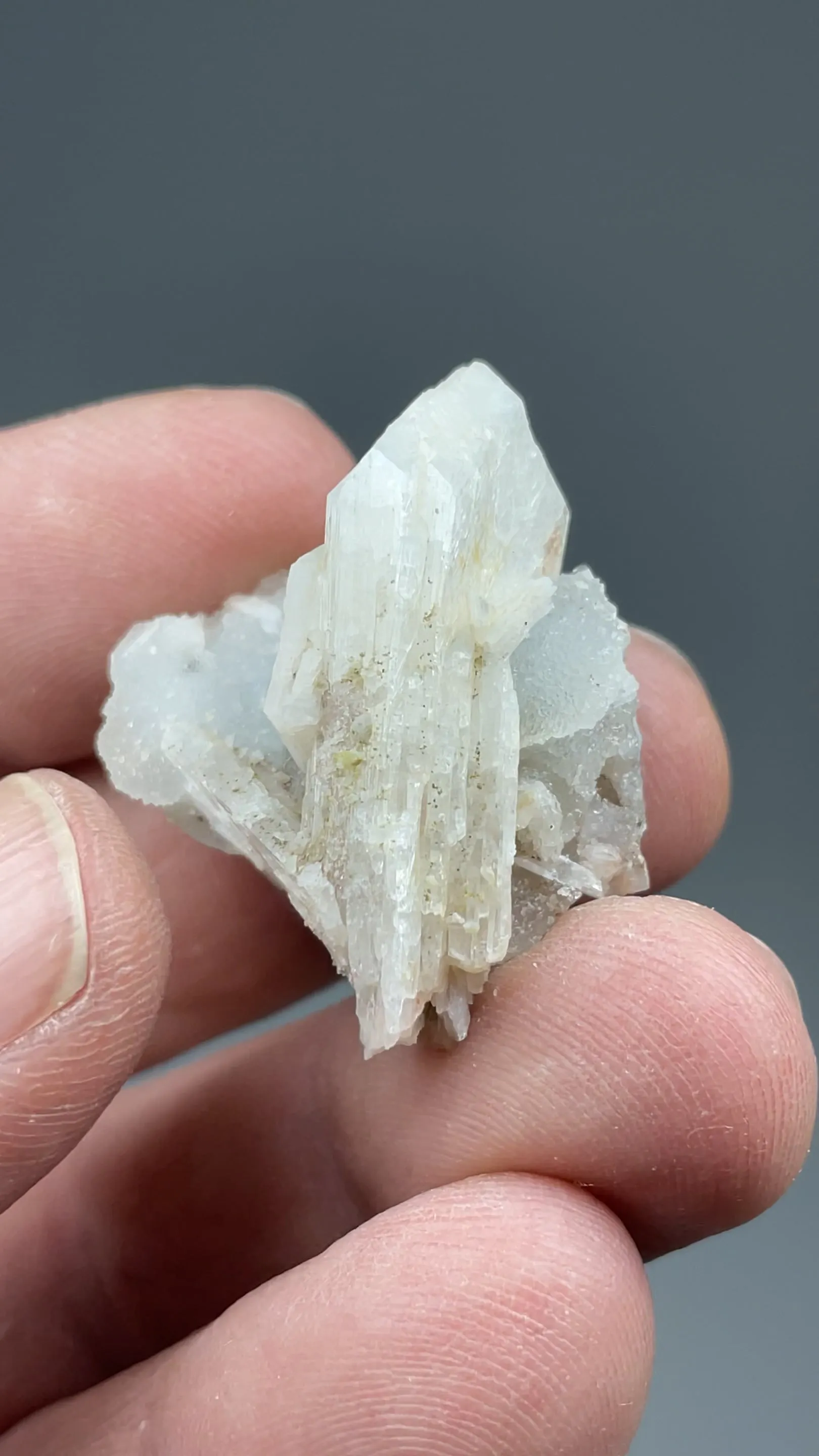 Barrerite with Quartz - image 2