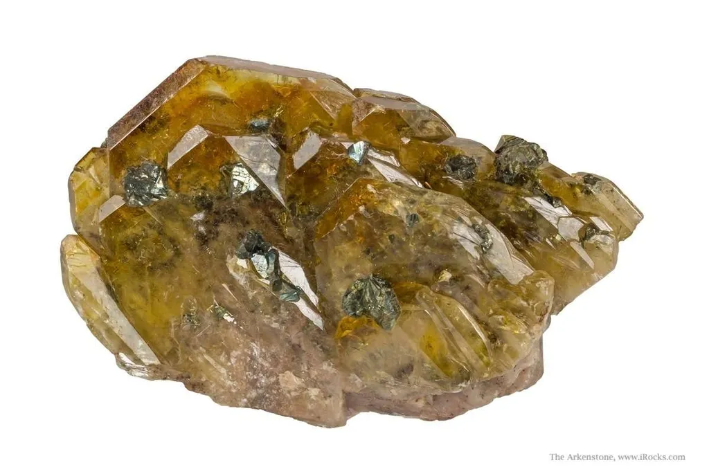 Baryte and Chalcopyrite image