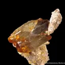 Baryte and Fluorite on Quartz - image 2