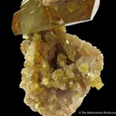 Baryte and Fluorite on Quartz - image 3