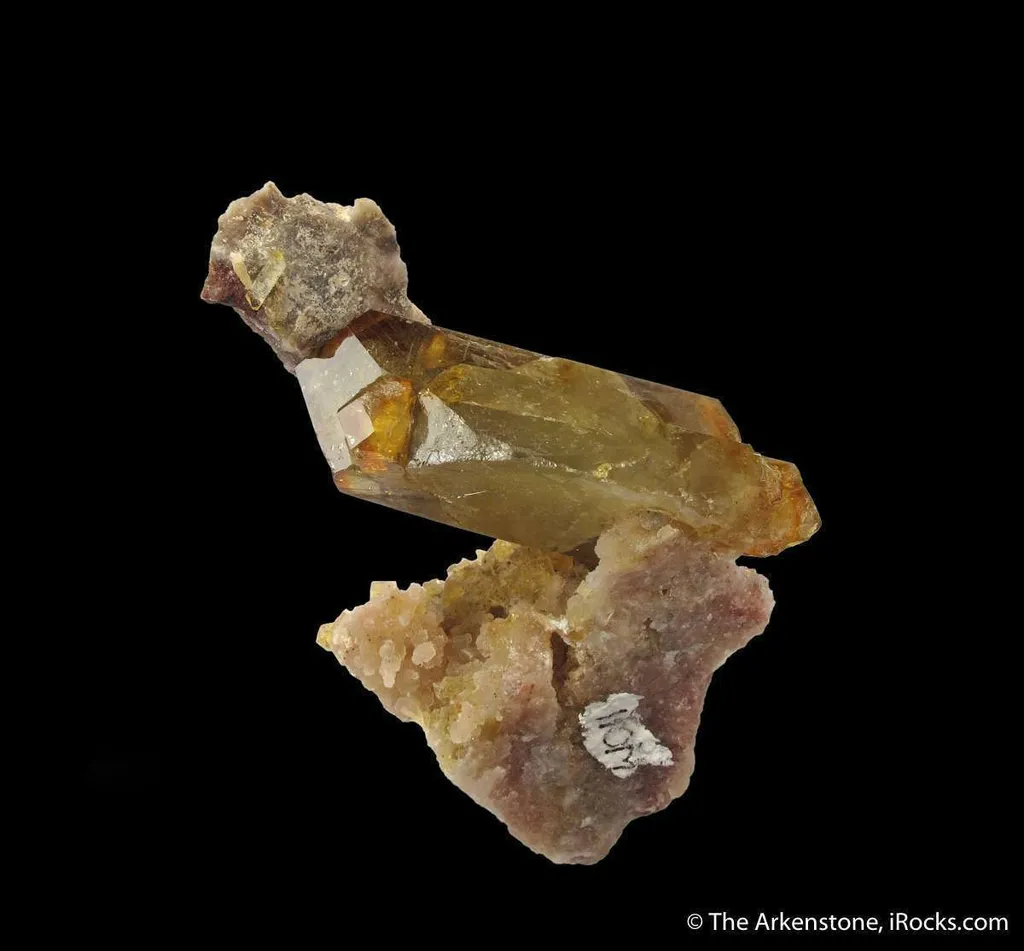 Baryte and Fluorite on Quartz - image 5