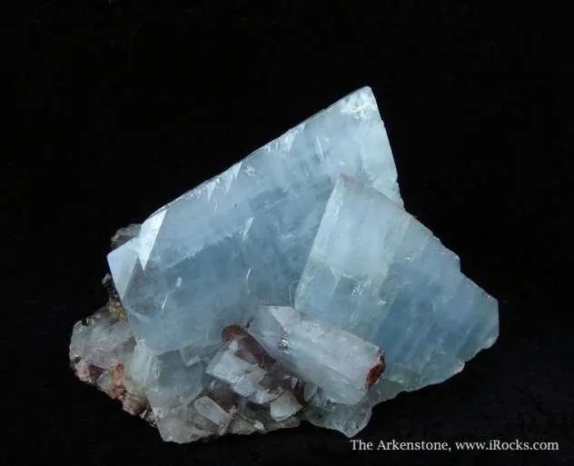 Baryte and Hematite image