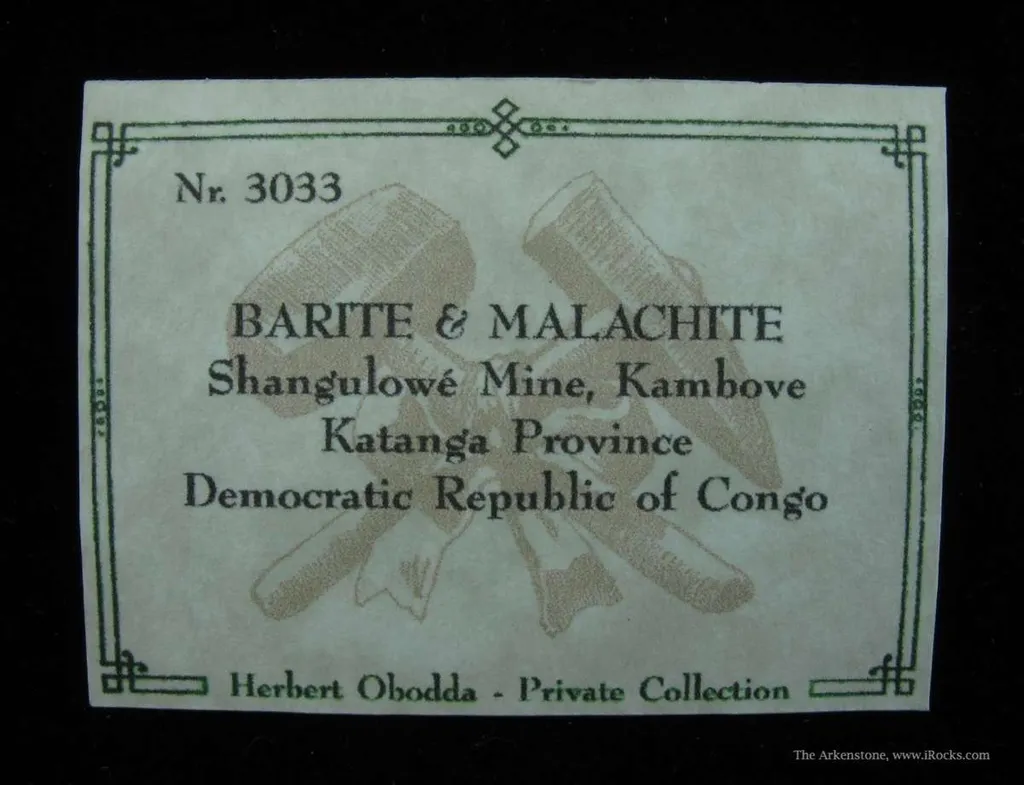 Baryte and Malachite - image 6