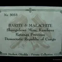 Baryte and Malachite - image 6
