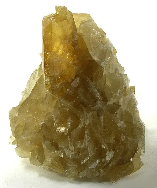 Baryte, Calcite image