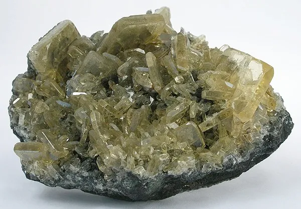 Baryte, Calcite image