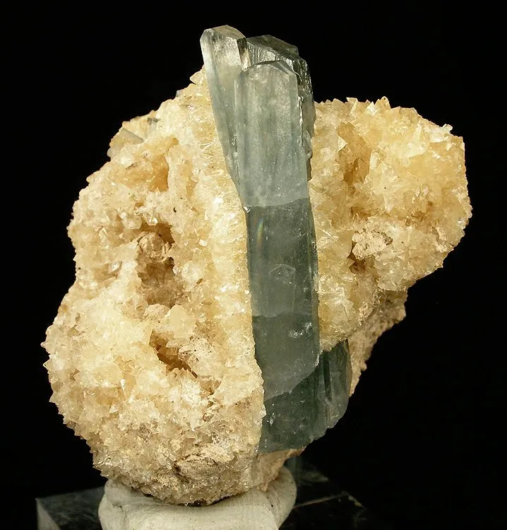 Baryte, Calcite image
