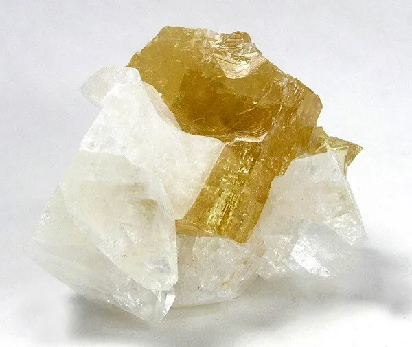 Baryte, Calcite image