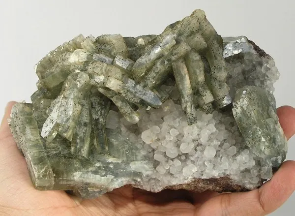 Baryte, Calcite image