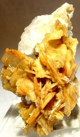 Baryte, Calcite image