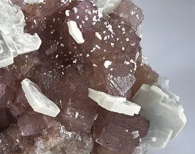 Baryte, Fluorite - image 3