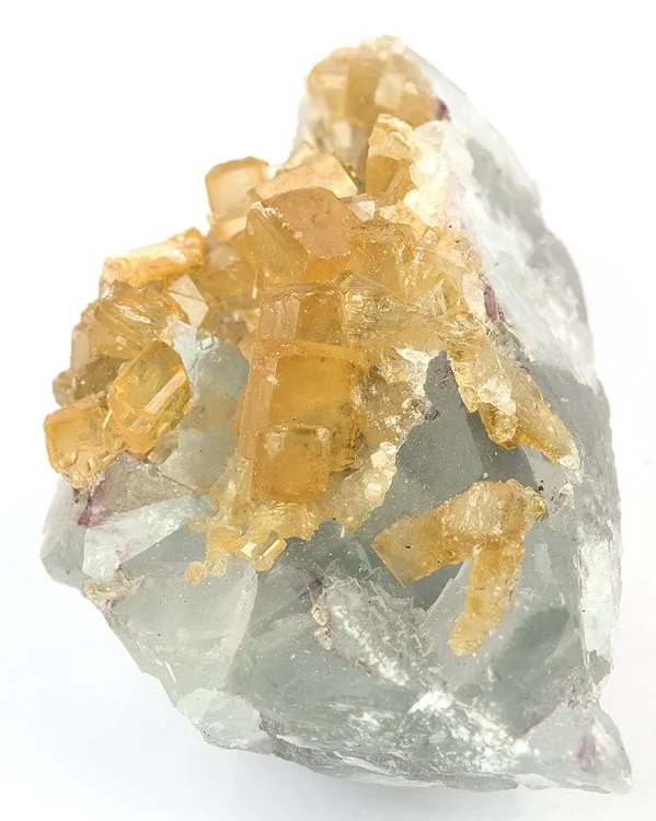 Baryte, Fluorite image