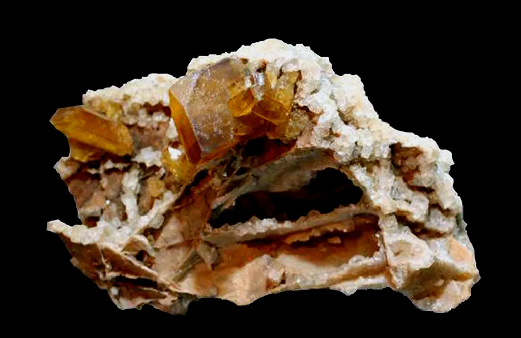 Baryte/ Fluorite, Silius, Sardaigne, Italie image