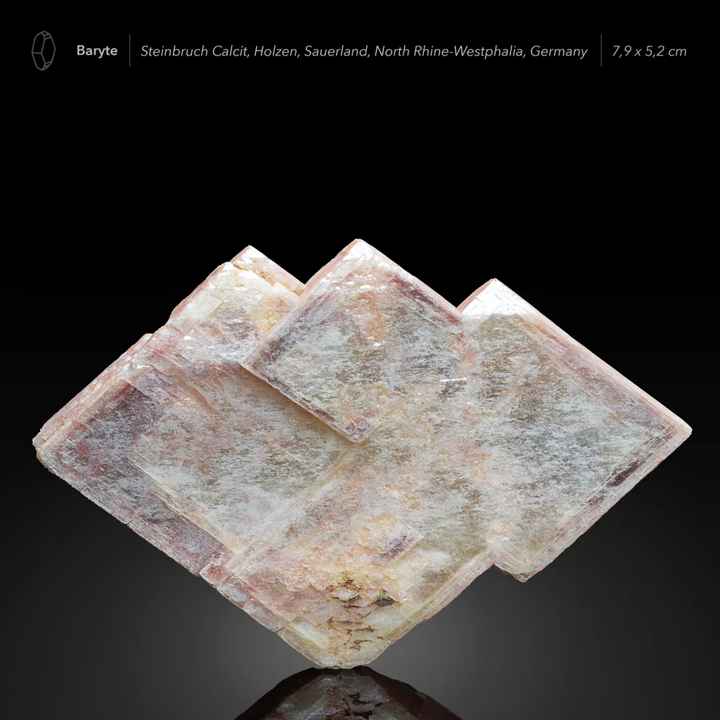 Baryte from Holzen, Germany image