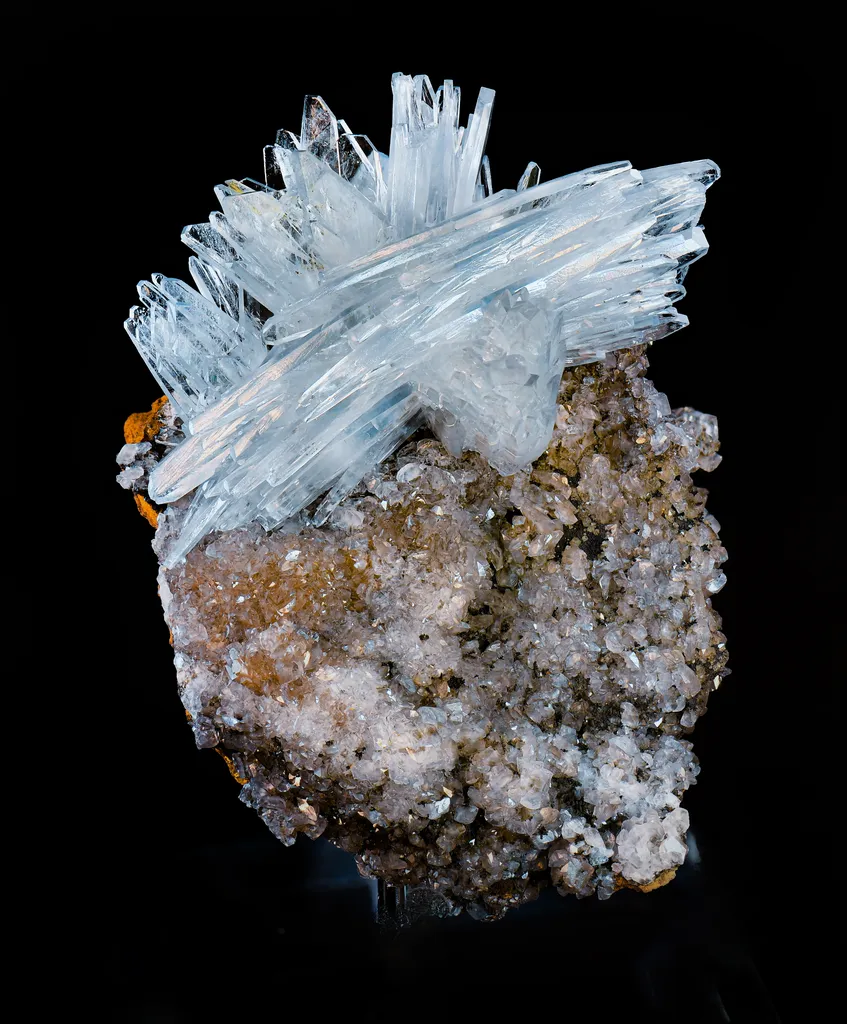 Baryte from Morocco, Oriental Region, Jebel Ouichane