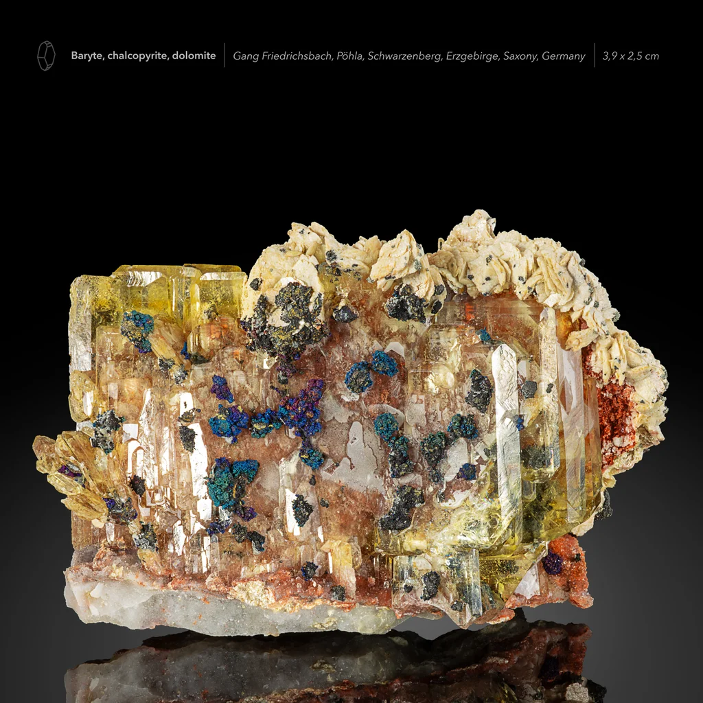 Baryte from Pöhla, Saxony, Germany image