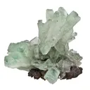 Baryte Included By Malachite - image 1