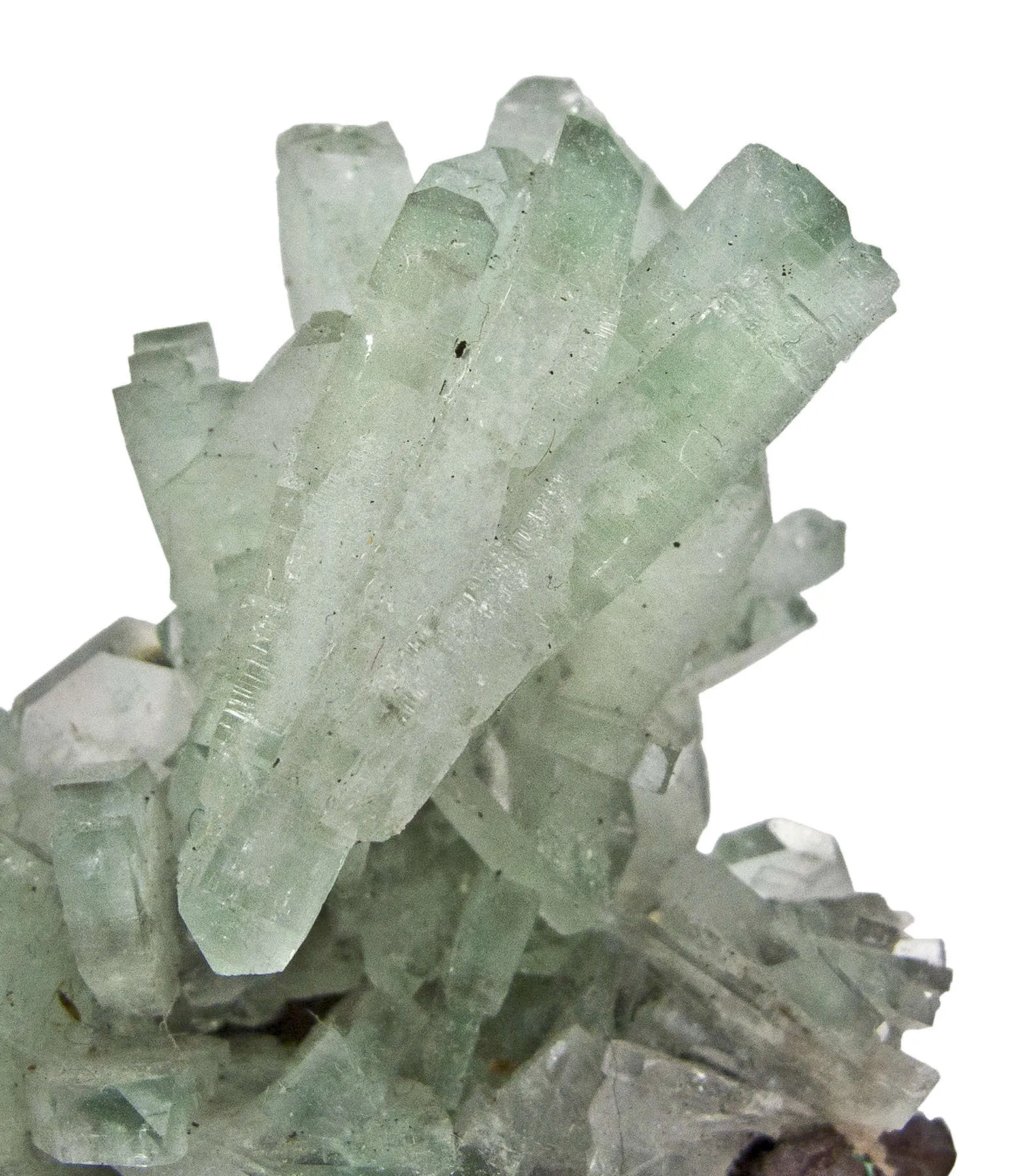 Baryte Included By Malachite - image 2