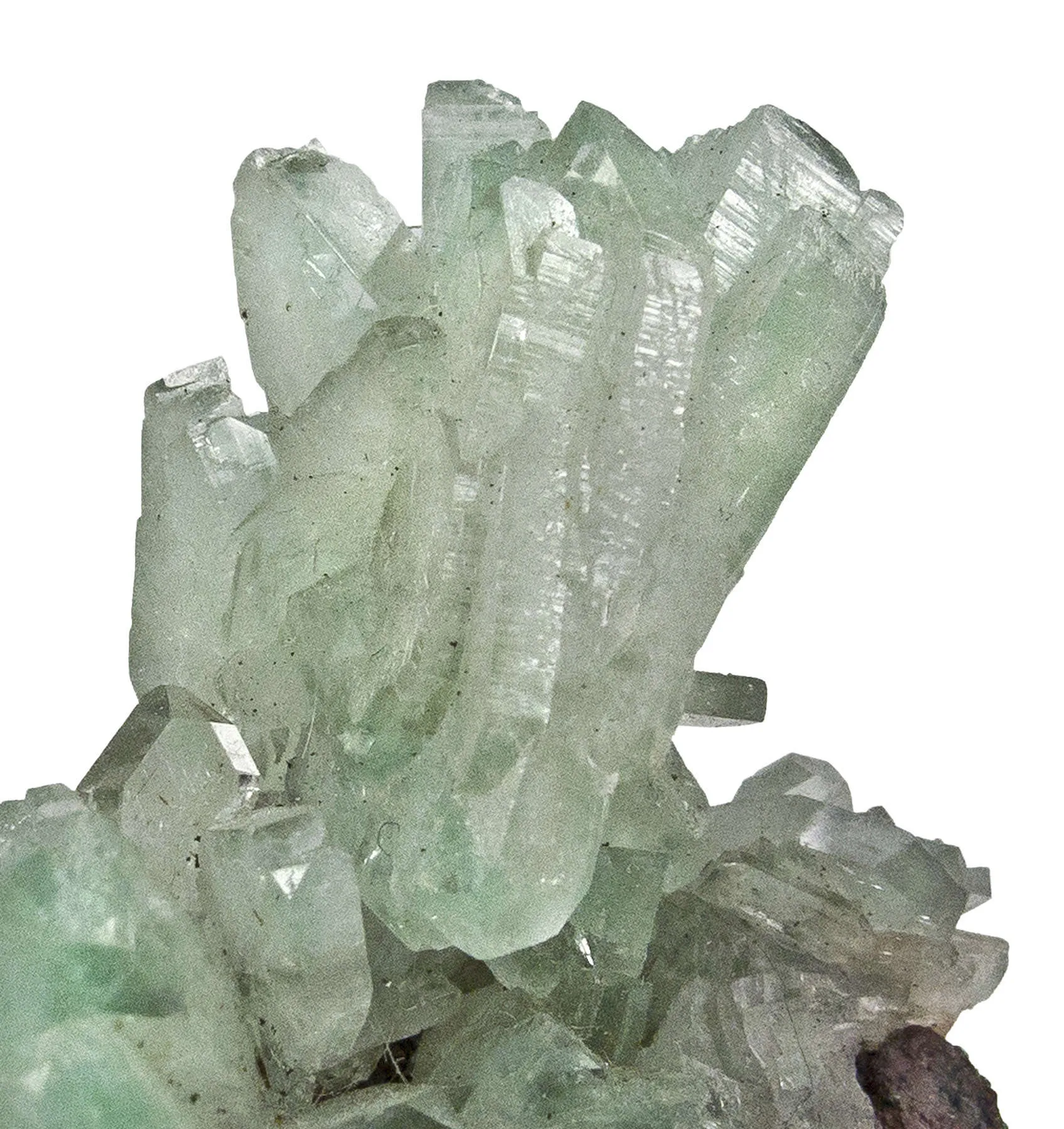 Baryte Included By Malachite - image 4