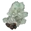 Baryte Included By Malachite - image 6