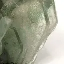Baryte (Included By Malachite) on Malachite - image 3