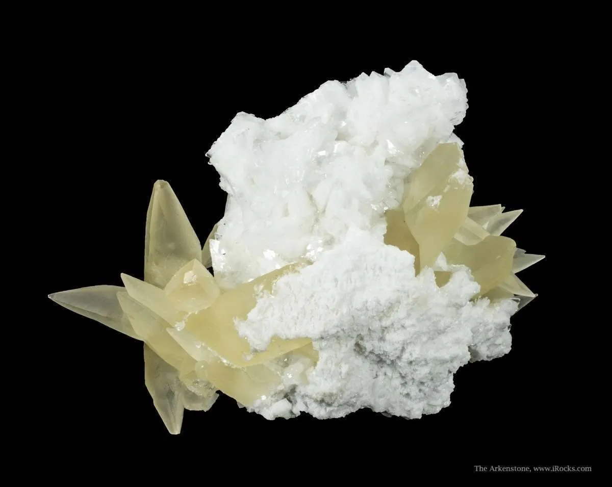 Baryte on Calcite - image 4