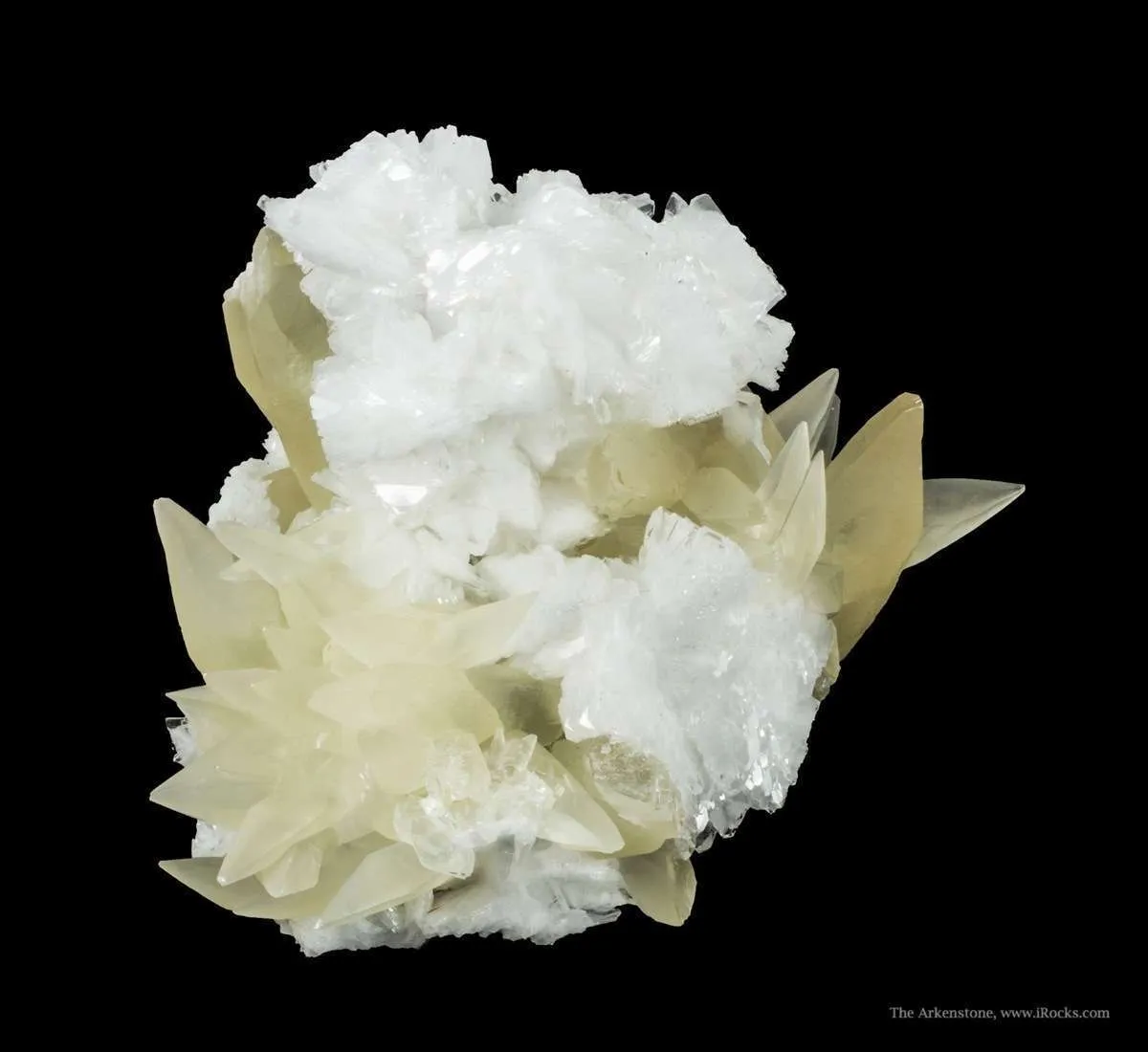 Baryte on Calcite - image 3