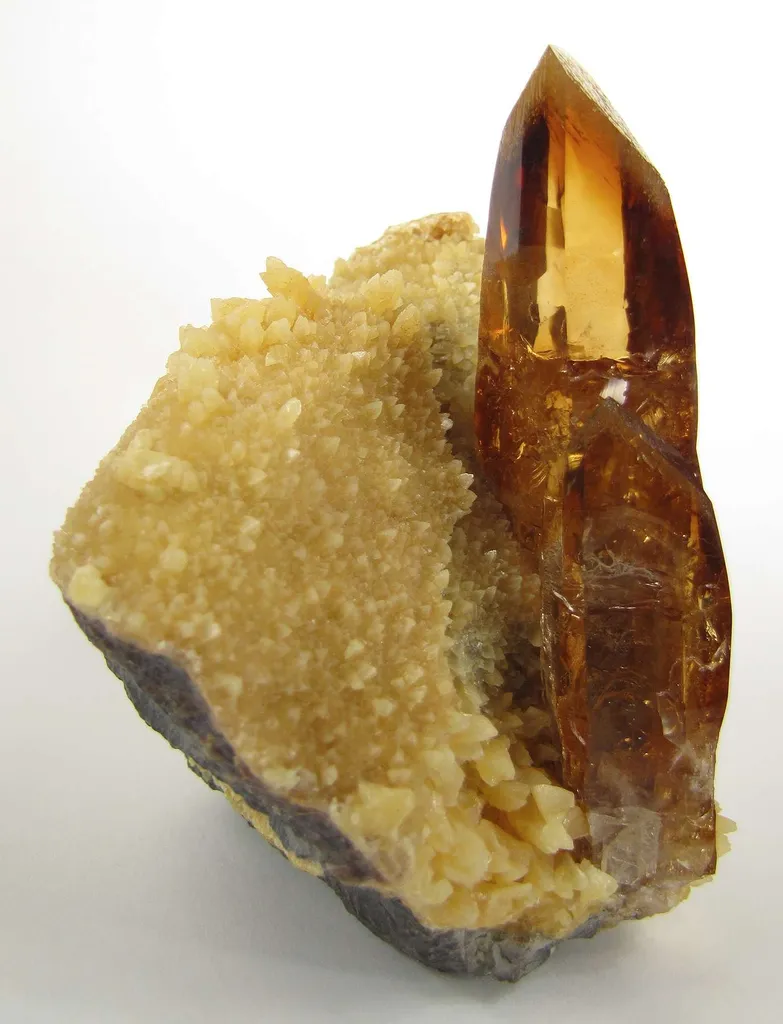 Baryte on Calcite - image 4