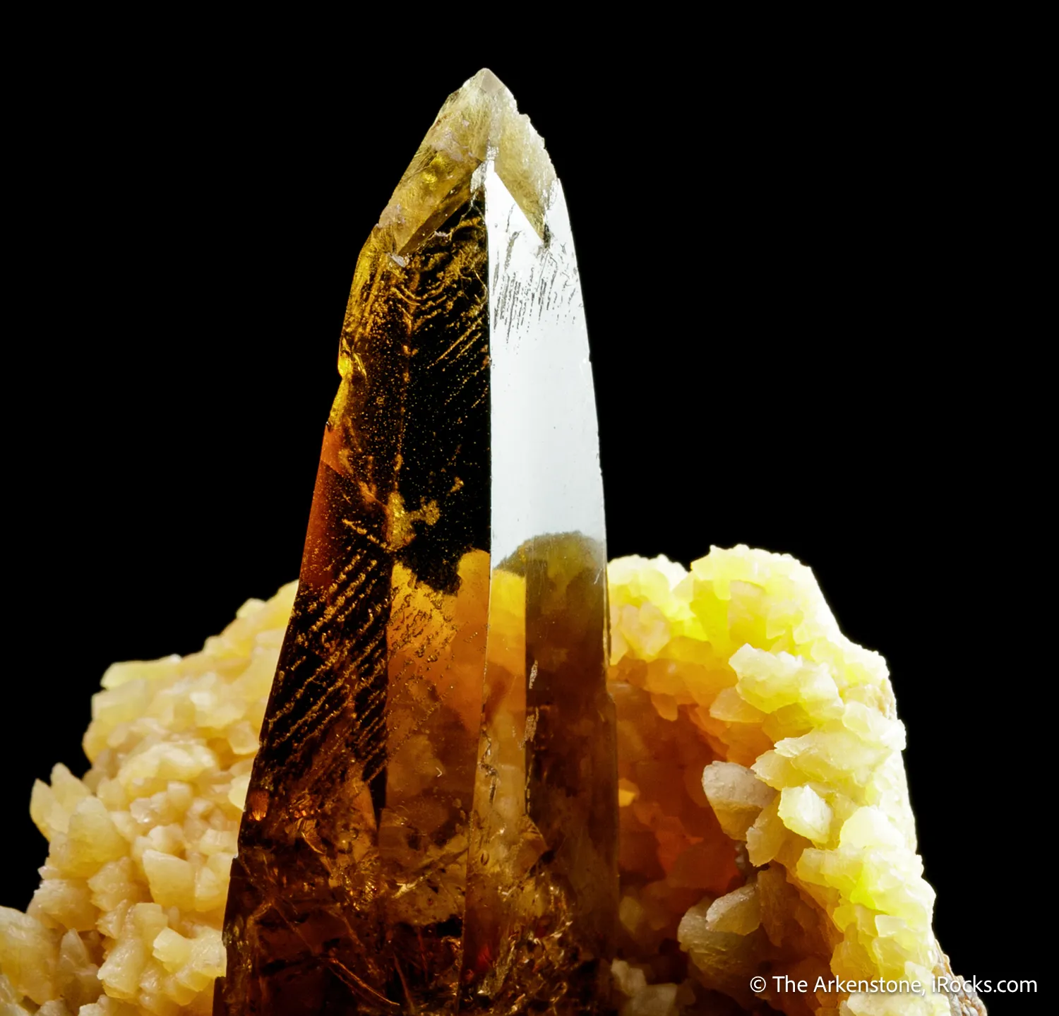 Baryte on Calcite - image 3
