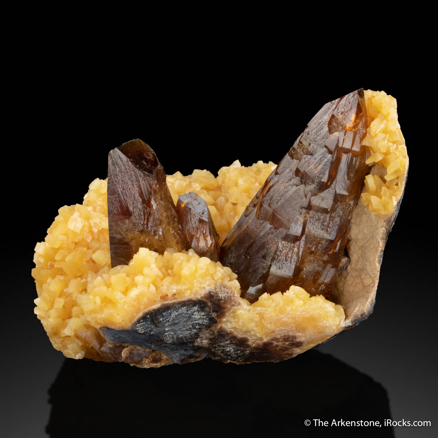 Baryte on Calcite - image 5