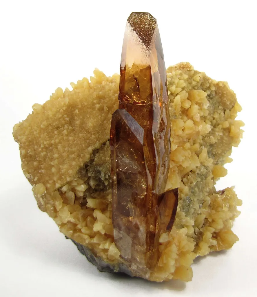 Baryte on Calcite - image 2