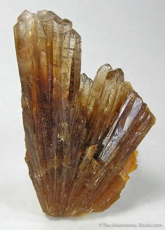 Baryte on Calcite - image 1