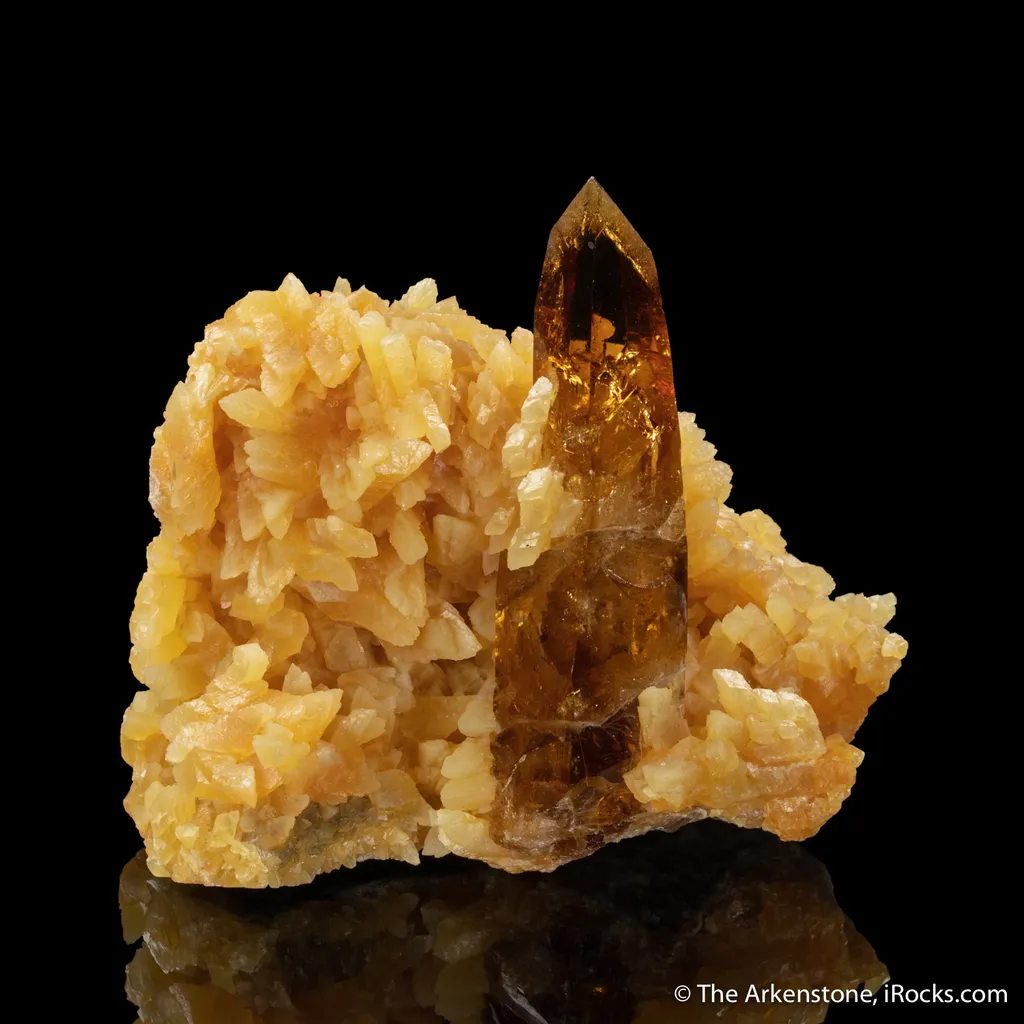 Baryte on Calcite image