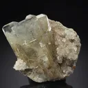 Baryte on Calcite - image 1