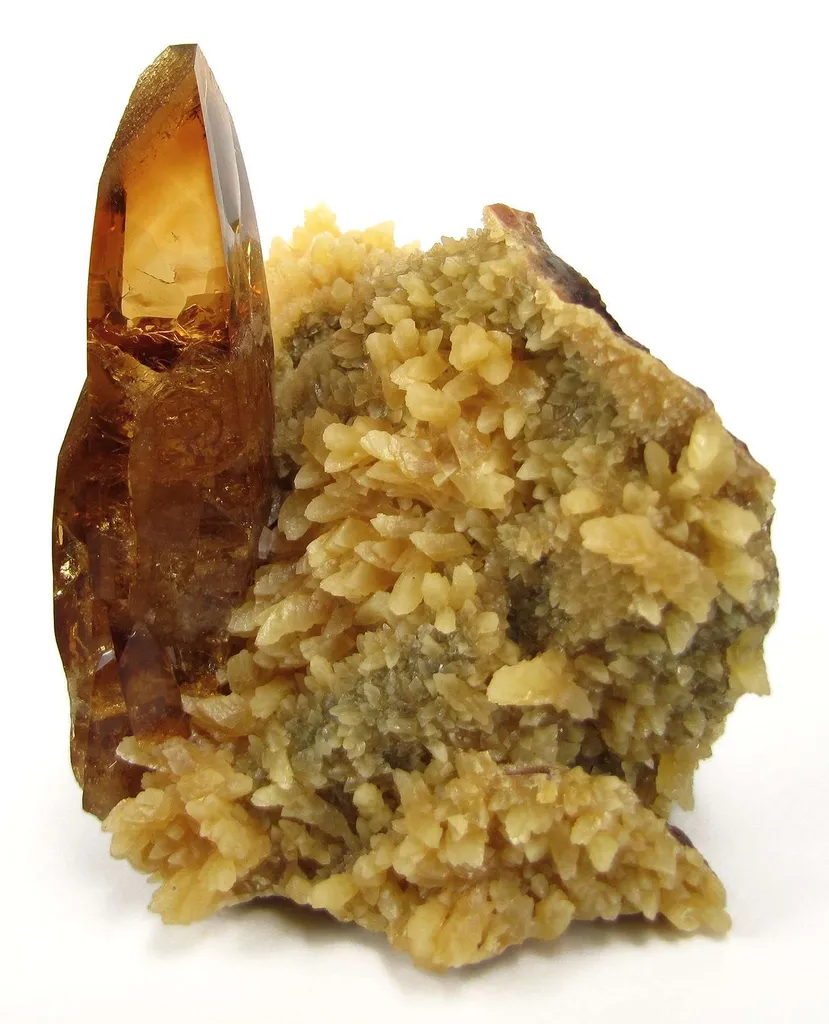 Baryte on Calcite - image 3