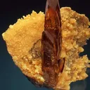 Baryte on Calcite - image 1