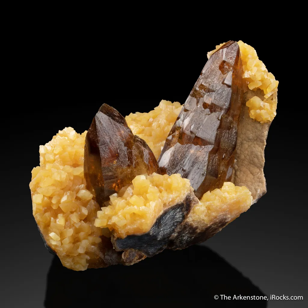 Baryte on Calcite image