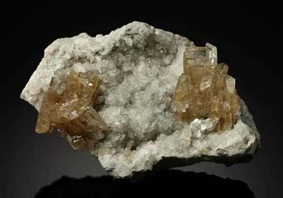 Baryte on Calcite image