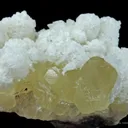 Baryte on Calcite, on Fluorite - image 6