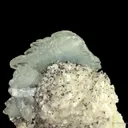 Baryte on Dolomite With Specular Hematite - image 1