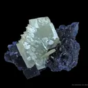 Baryte on Fluorite - image 2