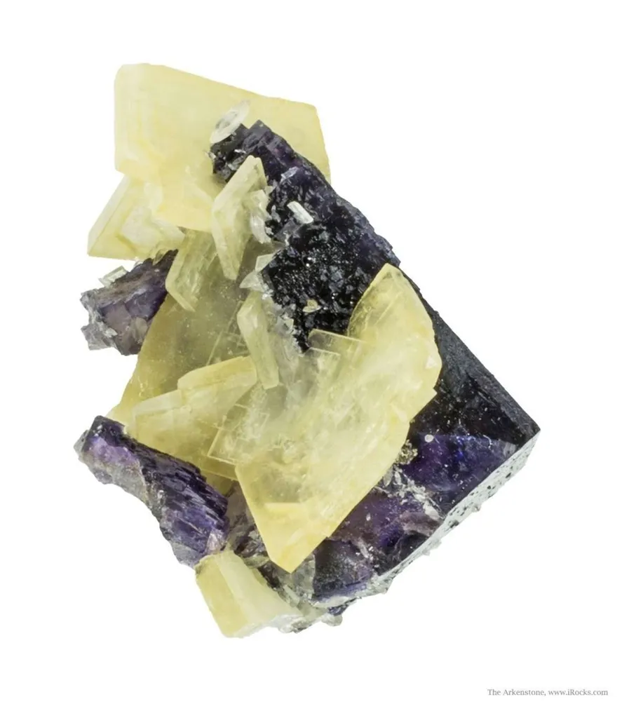 Baryte on Fluorite - image 5