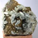 Baryte on Fluorite - image 2