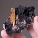 Baryte on Fluorite - image 2
