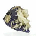 Baryte on Fluorite - image 3