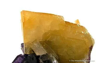 Baryte on Fluorite - image 3