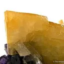 Baryte on Fluorite - image 3