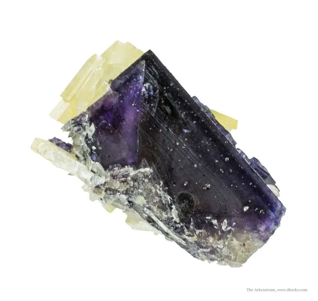 Baryte on Fluorite - image 4