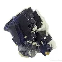 Baryte on Fluorite - image 2
