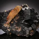 Baryte on Fluorite - image 1
